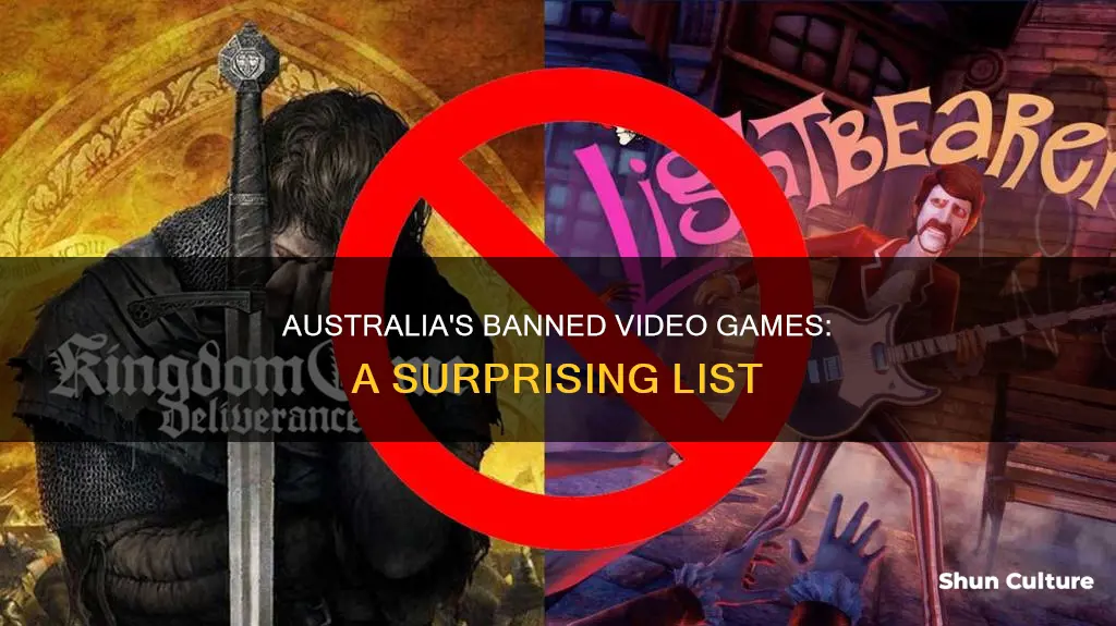 what games are banned in australia
