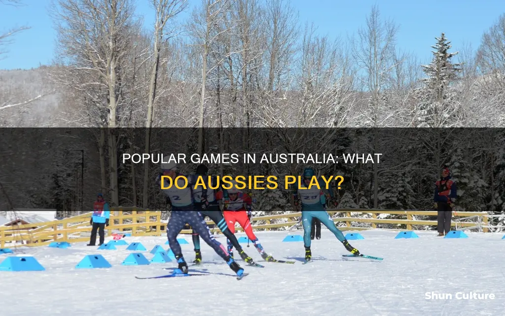 what games do australian people play