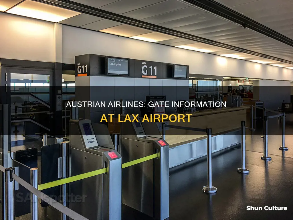 what gate austrian airlines at lax