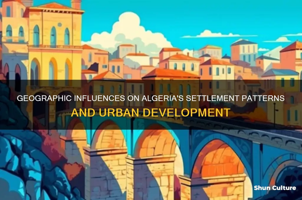 what geographic factors have influenced algeria