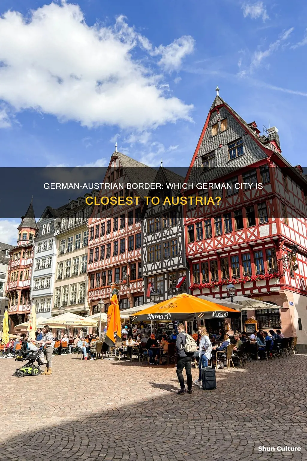 what german city is closest to austria