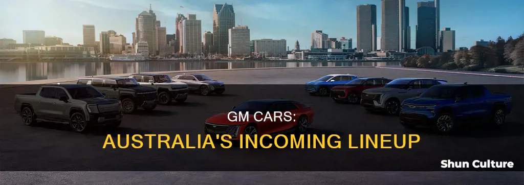 what gm cars are coming to australia