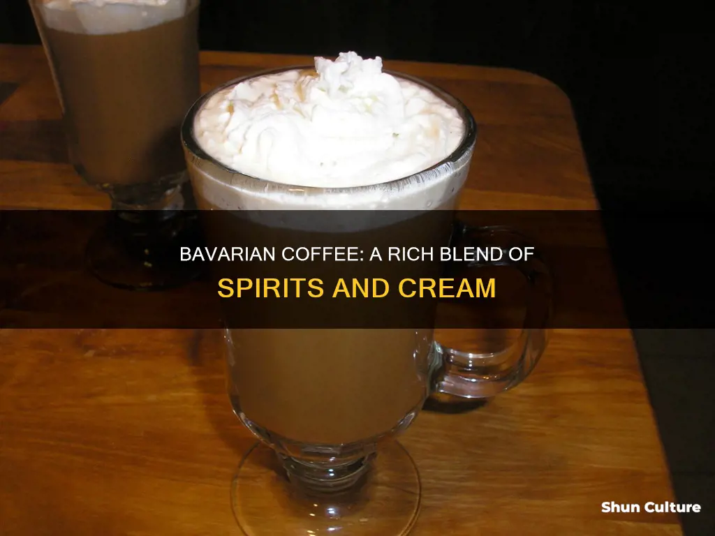 what goes in a bavarian coffee