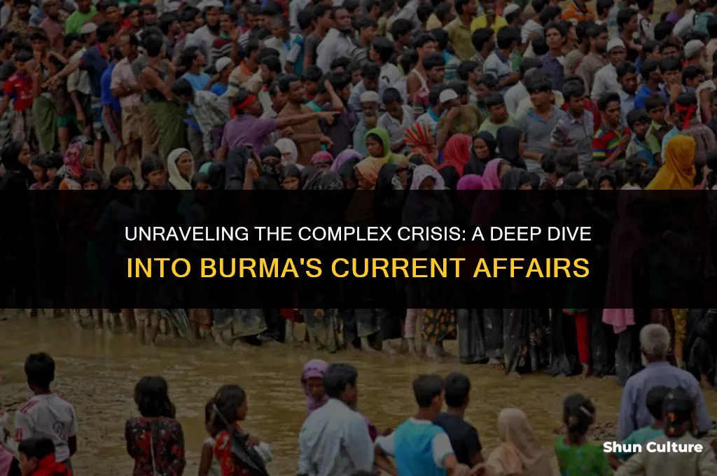 what going on in burma