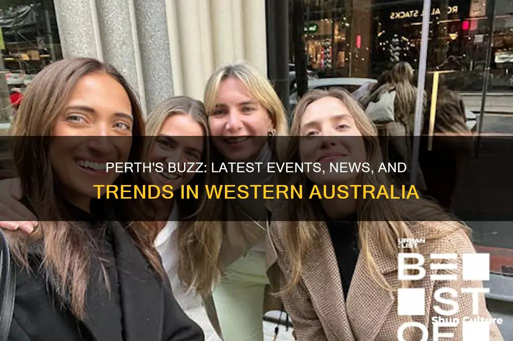 what going on in perth australia right now