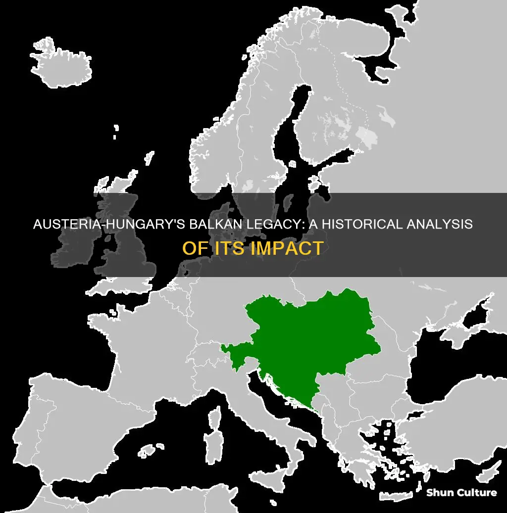 what good were austria hungary had from balkans