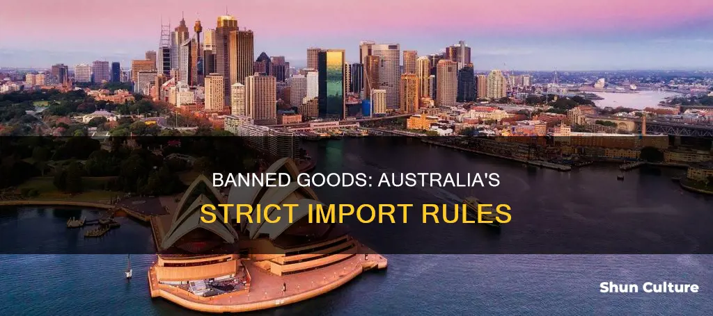 what goods cannot be brought into australia