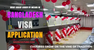 Understanding Group Order By in Bangladesh Visa Application Process