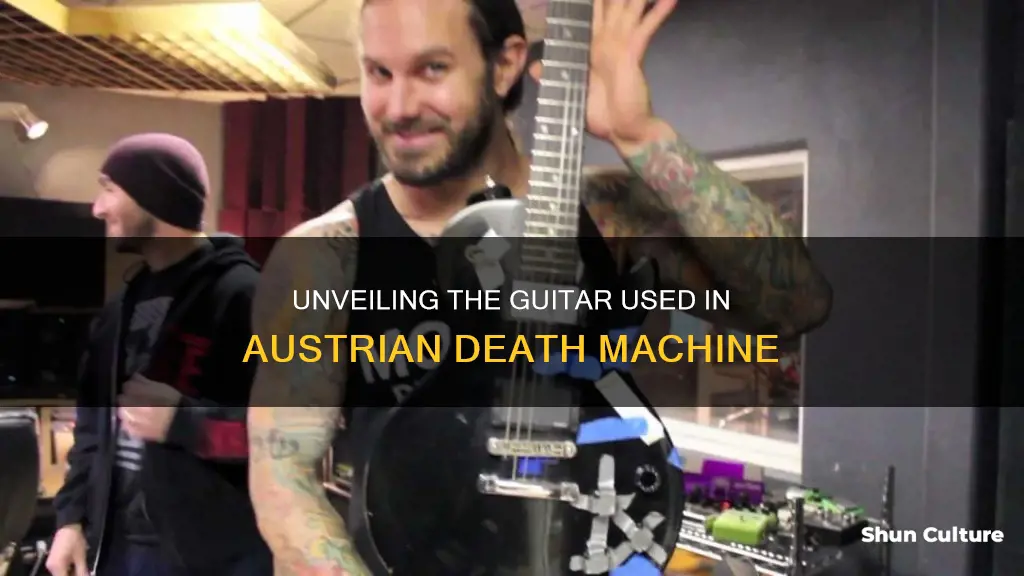 what guitar was used in austrian death machine