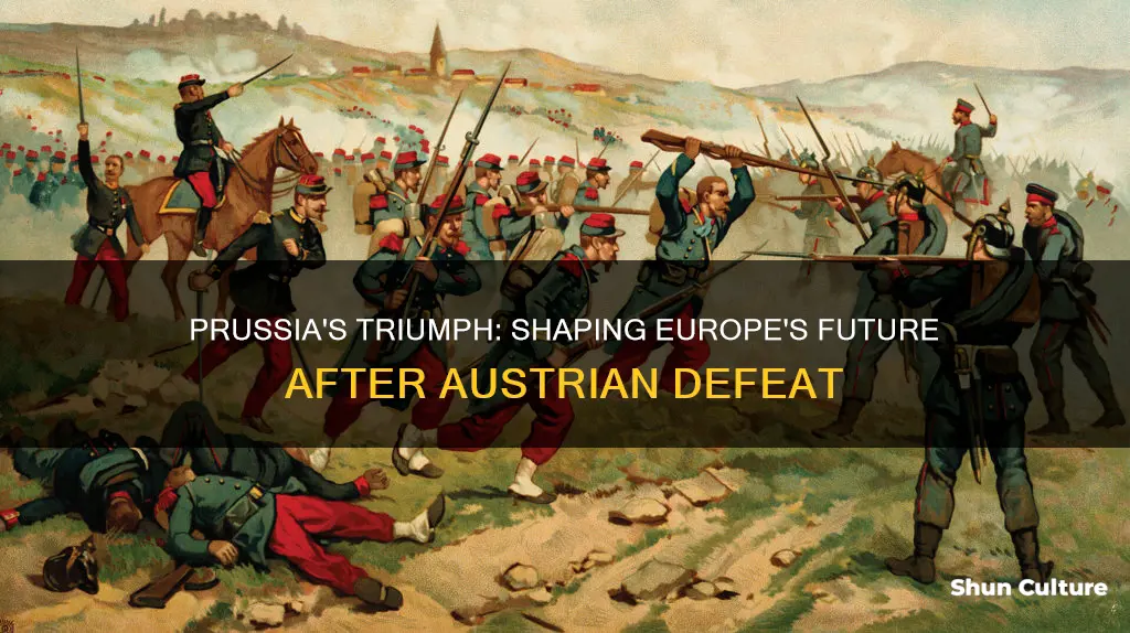 what happened after the prussians won the war between austria