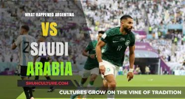 Argentina vs Saudi Arabia: A Shocking Upset at the World Cup