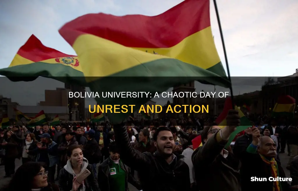 what happened at bolivia university