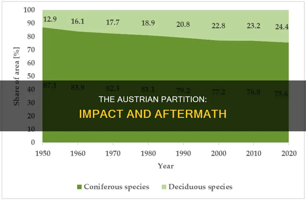 what happened because of the austrian partition
