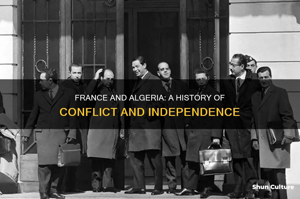 what happened between france and algeria