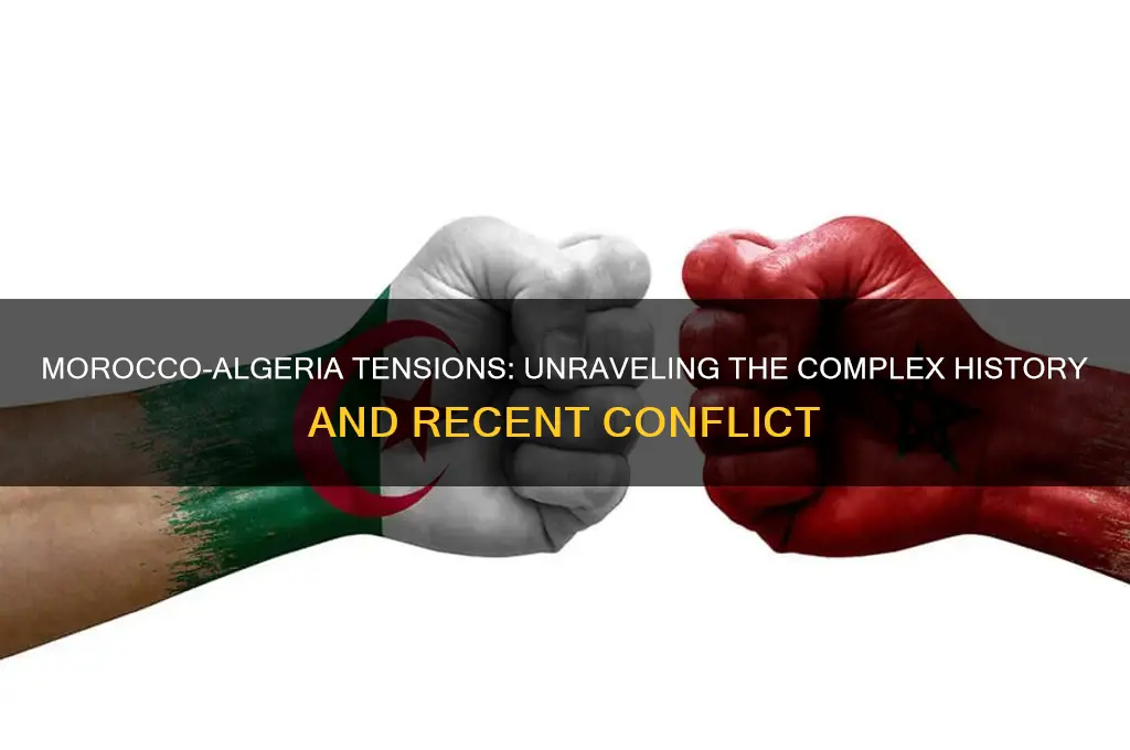 what happened between morocco and algeria