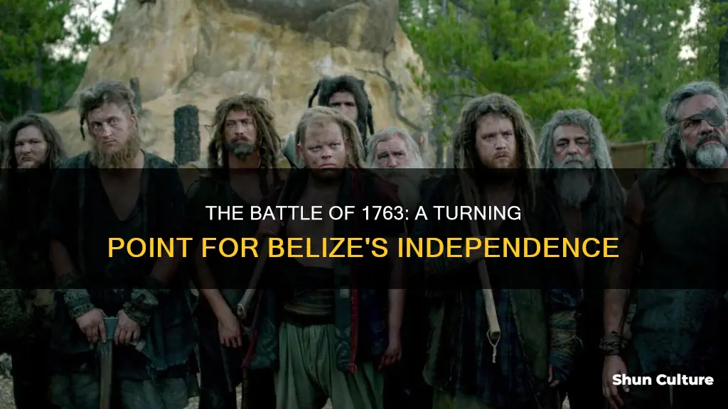 what happened in 1763 in belize