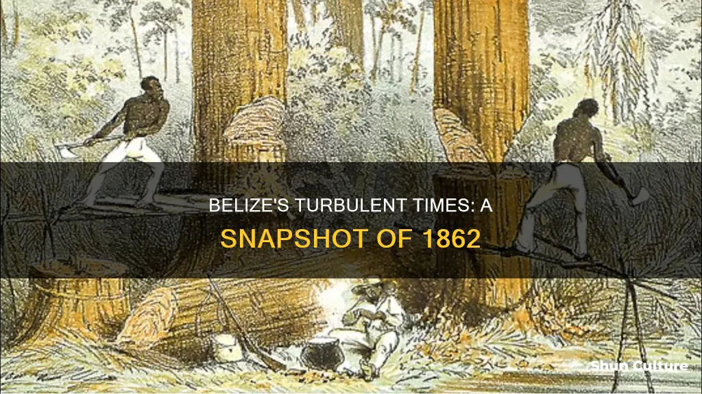 what happened in 1862 in belize