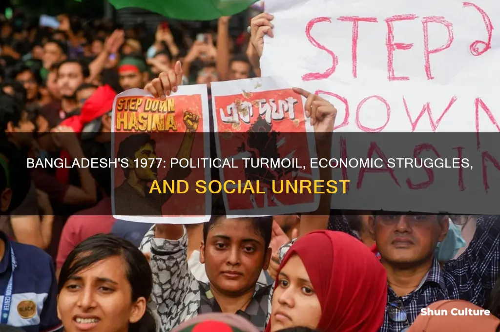 what happened in 1977 in bangladesh