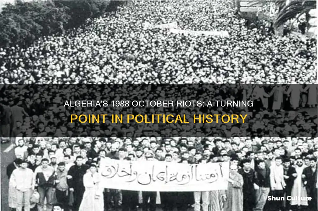 what happened in algeria in 1988