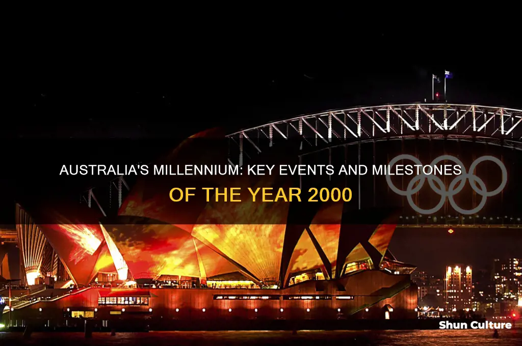 what happened in australia in the year 2000