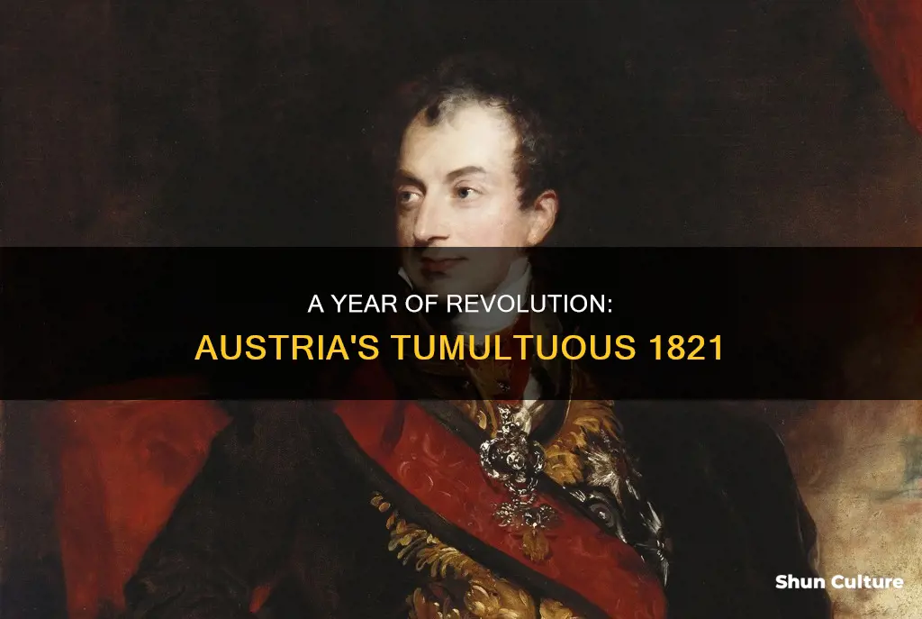 what happened in austria in 1821