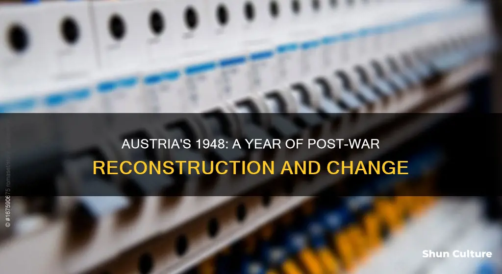 what happened in austria in 1948