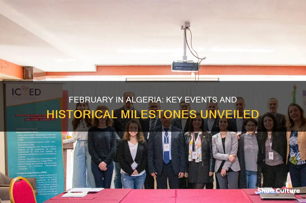 what happened in February in algeria