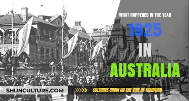 Australia's Transformative 1925: Key Events and Historical Milestones
