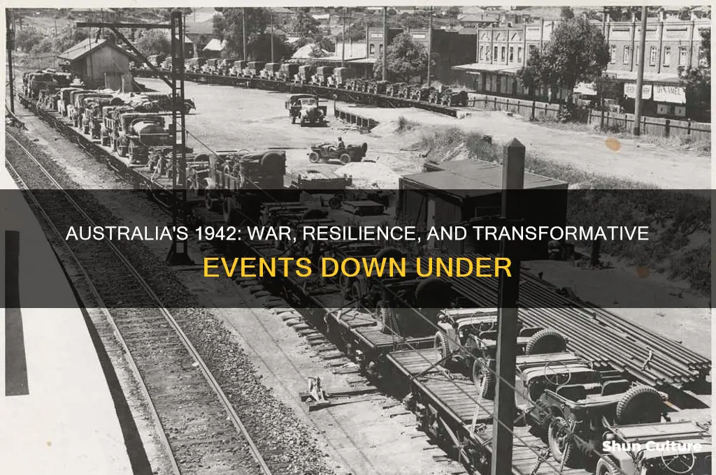 what happened in the year 1942 in australia