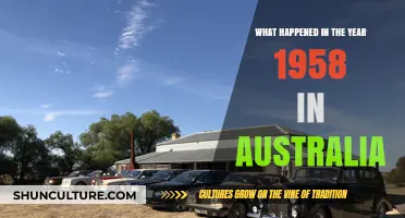 Australia's Transformative Year: 1958 Events That Shaped the Nation