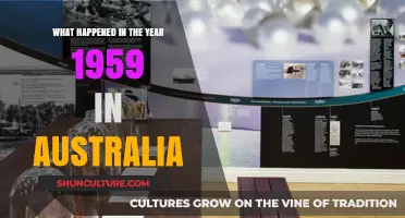 Australia's 1959: A Year of Change, Culture, and Milestones Down Under