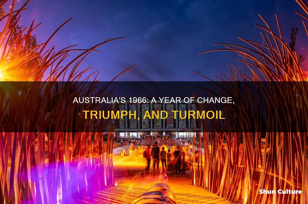 what happened in the year 1966 in australia