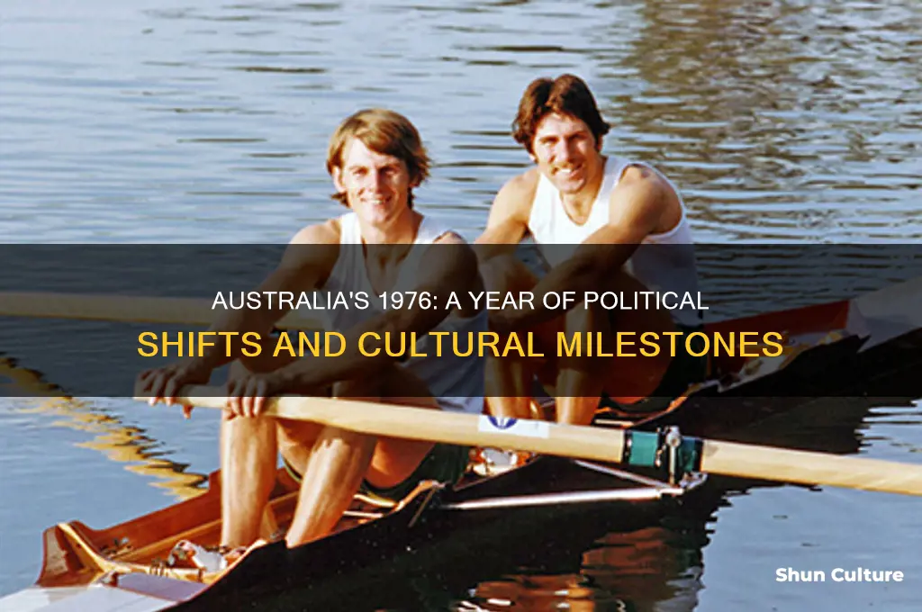 what happened in the year 1976 in australia