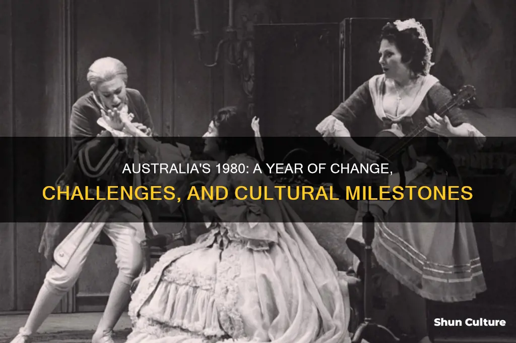 what happened in the year 1980 in australia
