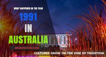Australia's 1991: A Year of Change, Challenges, and Milestones