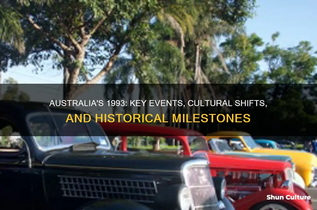 what happened in the year 1993 in australia