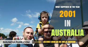 Australia's 2001: A Year of Change, Challenges, and Milestones