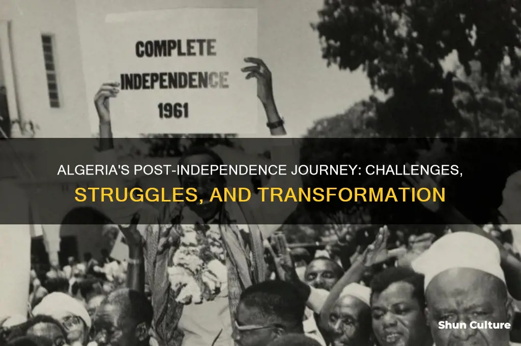 what happened to algeria after independence