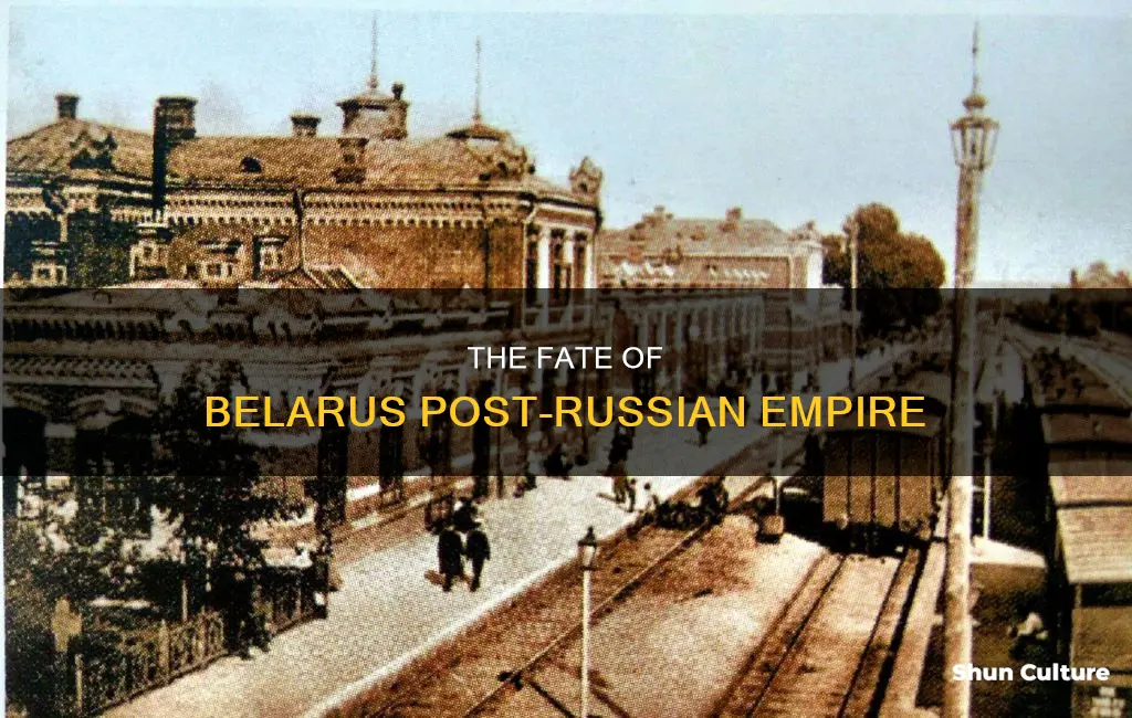 what happened to belarus after the russian empire fell