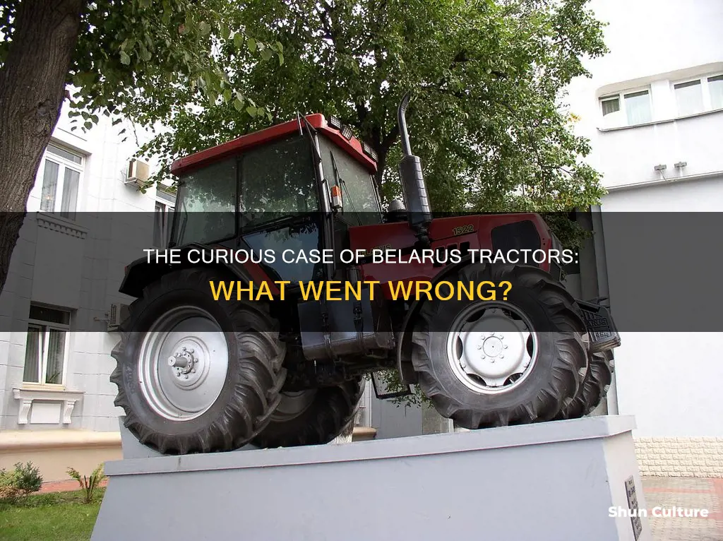 what happened to belarus tractors