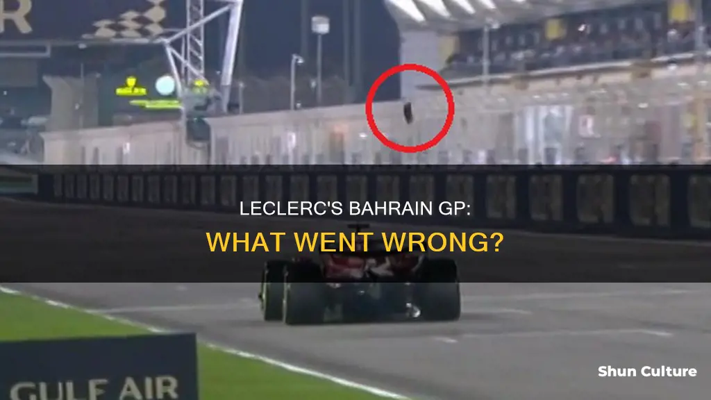 what happened to charles leclerc bahrain