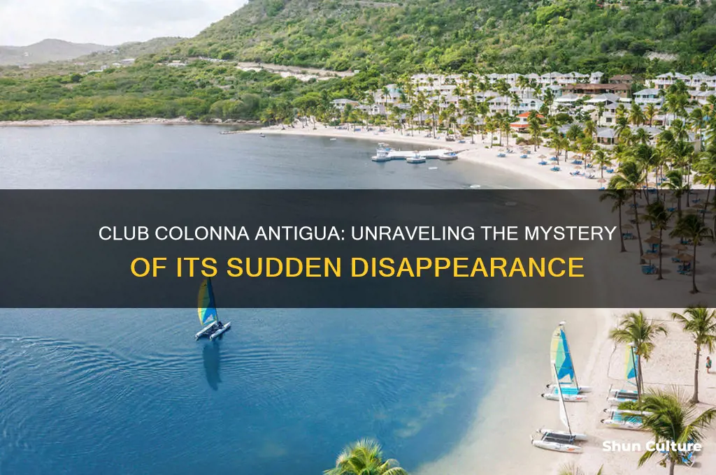 what happened to club colonna antigua