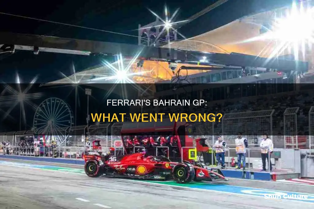 what happened to ferrari in bahrain