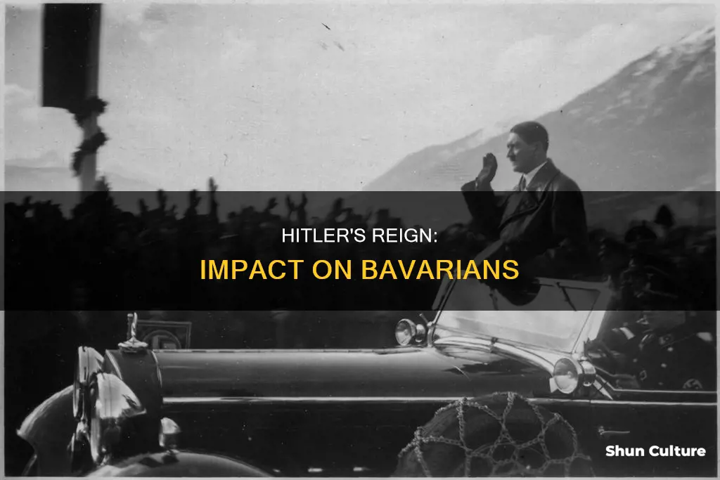 what happened to germans in bavaria during hitler