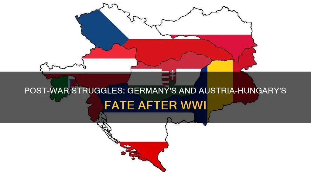 what happened to germany and austria-hungary after wwi