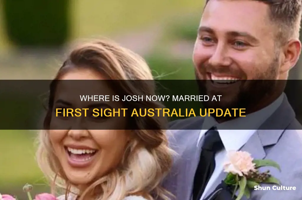 what happened to josh from married at first sight australia