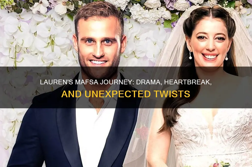 what happened to lauren in married at first sight australia