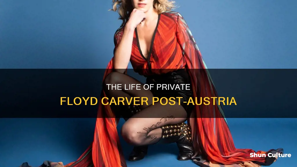 what happened to private floyd carver after austria