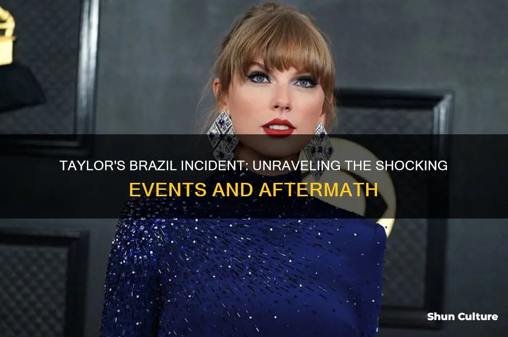 what happened to taylor in brazil