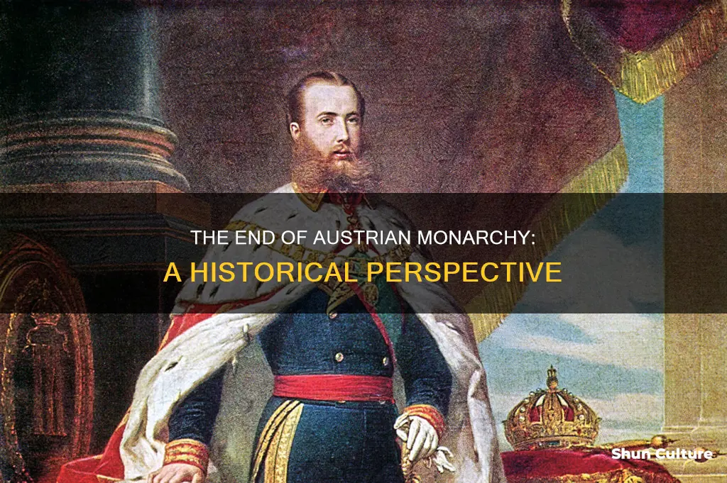 what happened to the austrian monarchy